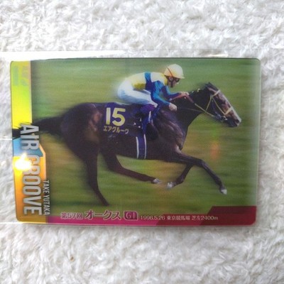 Thoroughbred Horse Collection 2nd R Air Groove Wafer Card JRA G1 Oaks