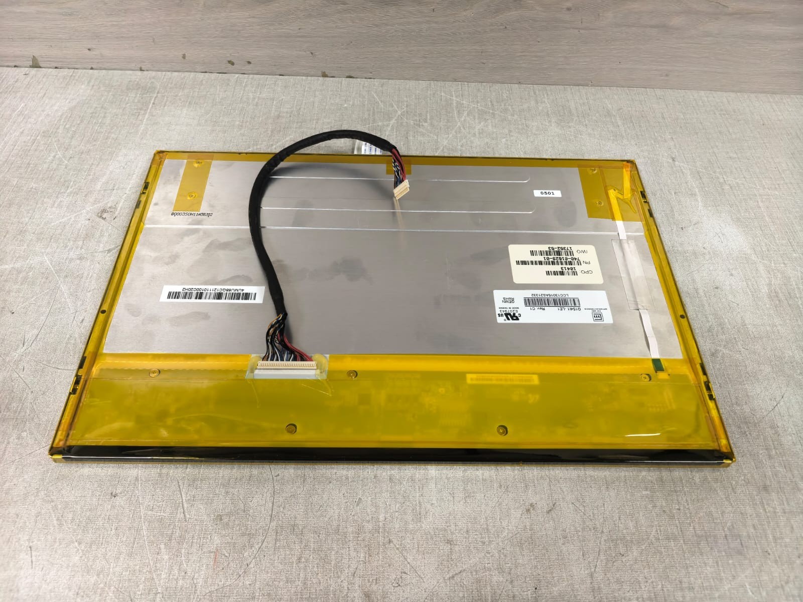 MICRO CONTROL SYSTEMS P/N 740-01629-01 CHE MEI G154I1-LE1 REV C1 P/N 740-01629-01 DISPLAY SCREEN PANEL 7