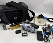 Sony Digital Handycam DCR-TRV250 Digital8 Camcorder 20x Zoom NightShot Bundle