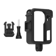 Dropproof Extension Protective Frame Bracket w/ Cold Shoe for DJI Osmo Action 3