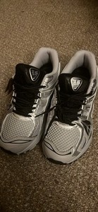 ASICS GEL-KAYANO Legacy Gray/Black Mesh Cushioned Running Sneaker Men 10.5