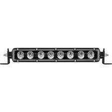 Rigid Industries 10in Radiance Plus Sr-series Single Row Led Light Bar With 8 Ba