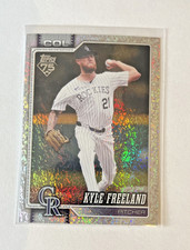 2026 Topps Series 1 - KYLE FREELAND Sand Glitter FOIL #106 - ROCKIES