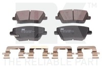 Nk Bremsbelagsatz Scheibenbremse 223475 FüR Hyundai I30 Fastback Pde Pden Pd