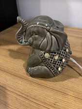 Ceramic Elephant Night Light Table Lamp