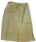 CHOICES PETITE green linen skirt- size PM — photo 3