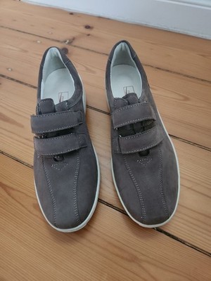 Halbschuhe mit Klettverschluss, Damen Gr.38 Wildleder Medicus