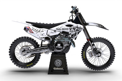 CustomMX: Grafik Kit passend für alle HUSQVARNA TC TE FC FE 125 150 250 350 450 500