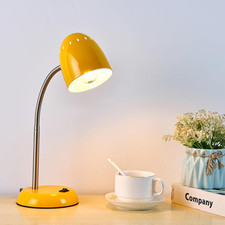 Eye-Caring Table Lamp of Simple Designs Home E26 Led Screw Basic Metal Desk Lamp