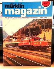 M&auml;rklin Magazin 3/77 &ndash; &Ouml;BB 1020, 1018, Stadth&auml;user, Portugal, Bremse &ndash; i26