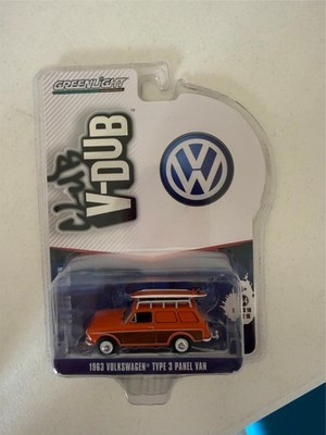 1963 '63 VW VOLKSWAGEN TYPE 3 PANEL VAN V-DUB R16 GREENLIGHT AA9