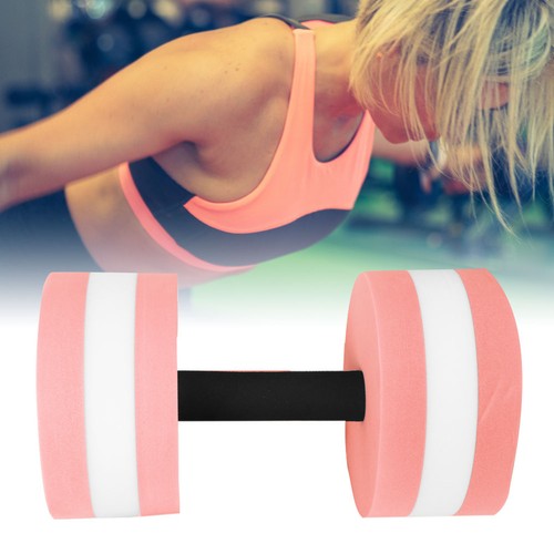Mancuerna flotante de agua de espuma redondeada ecológica equipo de fitness (rosa blanco - Imagen 9 de 11
