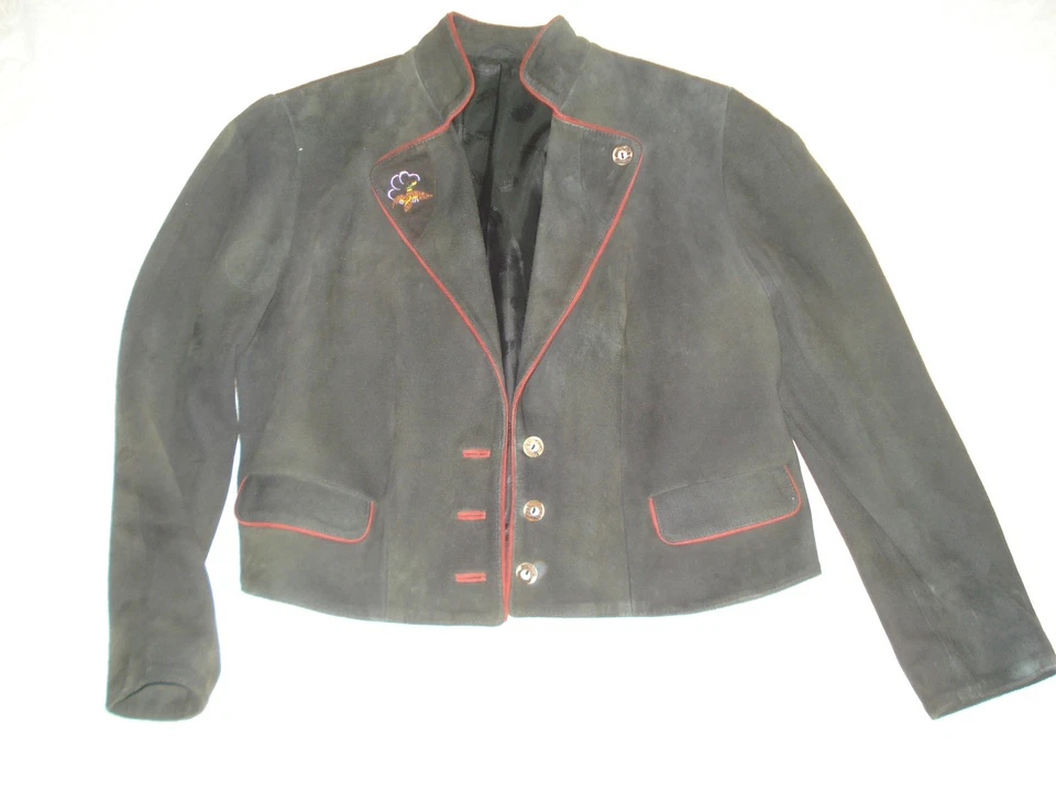 Damen Leder Jacket Trachten Jacke *Gr.44* Butterweich - Bild 4 von 4