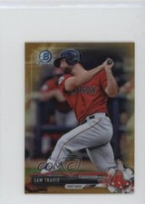 2017 Bowman Chrome Minis Prospects Gold Refractor /50 Sam Travis #BCP170 1m01