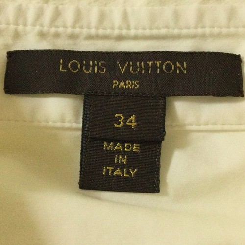 Giubbotto donna bianco originale LOUIS VUITTON - RW161B QBF F9BL75 - Foto 3 di 6