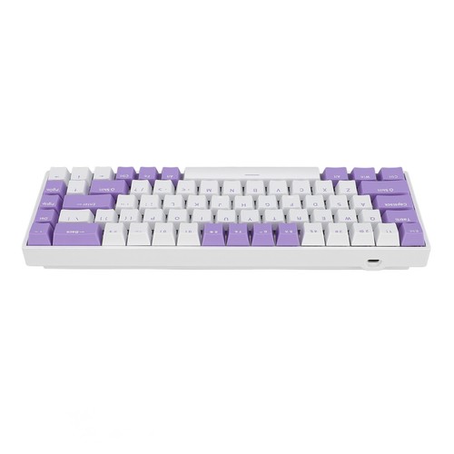 .›68 Keys Red Switch Mechanical Keyboard RGB 60 Percent USB C Wired Gaming Keybo - Picture 4 of 23