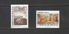 T3626 Bolivie 1992 Découverte De L’Amérique UPAEP 2 V. MNH