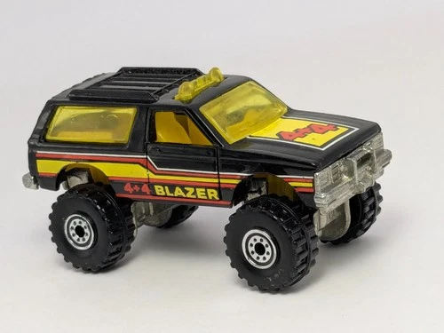 Vintage 1983 Hot Wheels Black Chevy Blazer 4x4 Truck Ct Opening Doors Malaysia