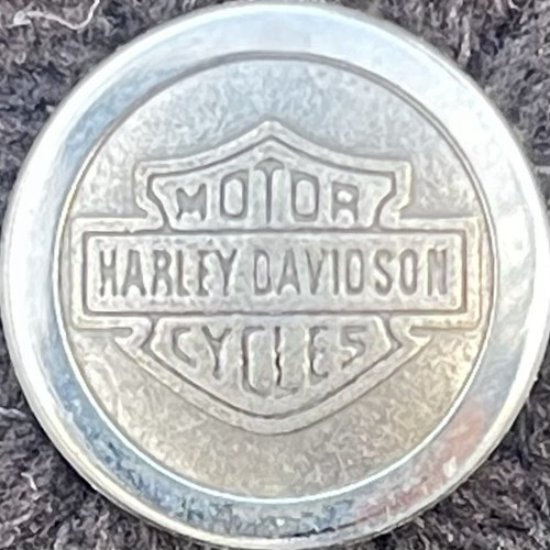 Harley Davidson Negro Mecánico Docker Sombrero Puño Tejido De Colección Calavera Gorra Pana - Imagen 3 de 9