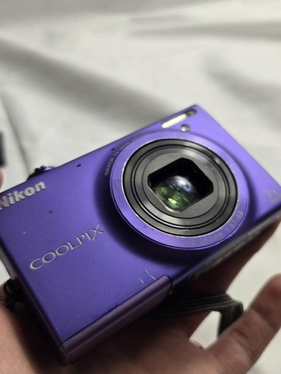 Nikon COOLPIX S6100 本体のみ ジャンク Nikon COOLPIX S6100 16.0MP Digital Camera - Violet for sale