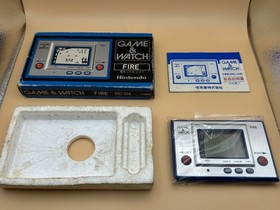 Nintendo Game & Watch FIRE RC-04 1980 w/ Box