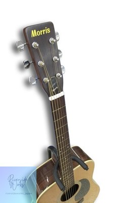 MORRIS W20 Acoustic Guitar Quality Craftsmanship Used