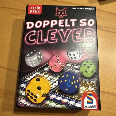 Doppelt so clever Schmidt Spiele Spiel spielen Kartenspiel Karten  