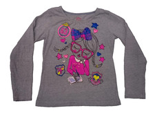 365 Kids Garanimals Girls Sz. 6 Long Sleeve Graphic Print T-Shirt