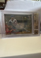 2018 Topps Chrome Update - Rafael Devers #HMT23 Gold Refractor Autographs /50...