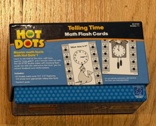 Hot Dots Telling Time Math Flash Cards Grades 1 Educational Insights