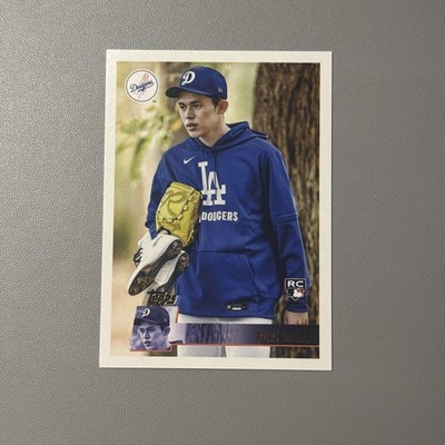 2025 Topps Archives Roki Sasaki Rc Image Variation SSP-LA Dodgers