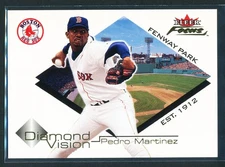 Pedro Martinez 2001 Fleer Focus Diamond Vision #7 Boston Red Sox