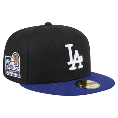Men's New Era  Black Los Angeles Dodgers 2024 World Series Champions 59FIFTY