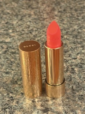 Gucci Rouge A Levres Satin Lip Colour~300 Sadie Firelight~NWOB~0.12 Oz~Full Size