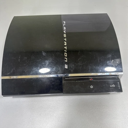 Sony PlayStation 3 Fat PS3 CECHE01 Backward Compatible 80GB Console Only Tested