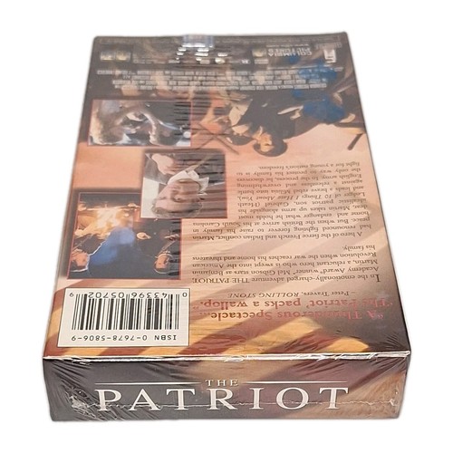 The Patriot VHS NEW Factory Sealed 2000 Fast Shipping - Picture 8 of 9