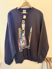 Vintage 2000 Y2K XL New York City NYC Times Square Sweatshirt USA Tultex NWT