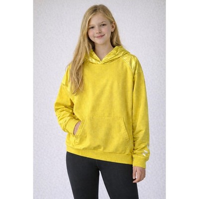 NEW Athleta Girl X Simone Biles Girl's XL  Oversized Warm Up Sweatshirt Yellow