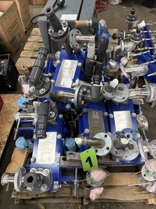 ALFA LAVAL M3-FG Gasketed Plate and Frame Heat Exchanger LOT OF 17 Palletized