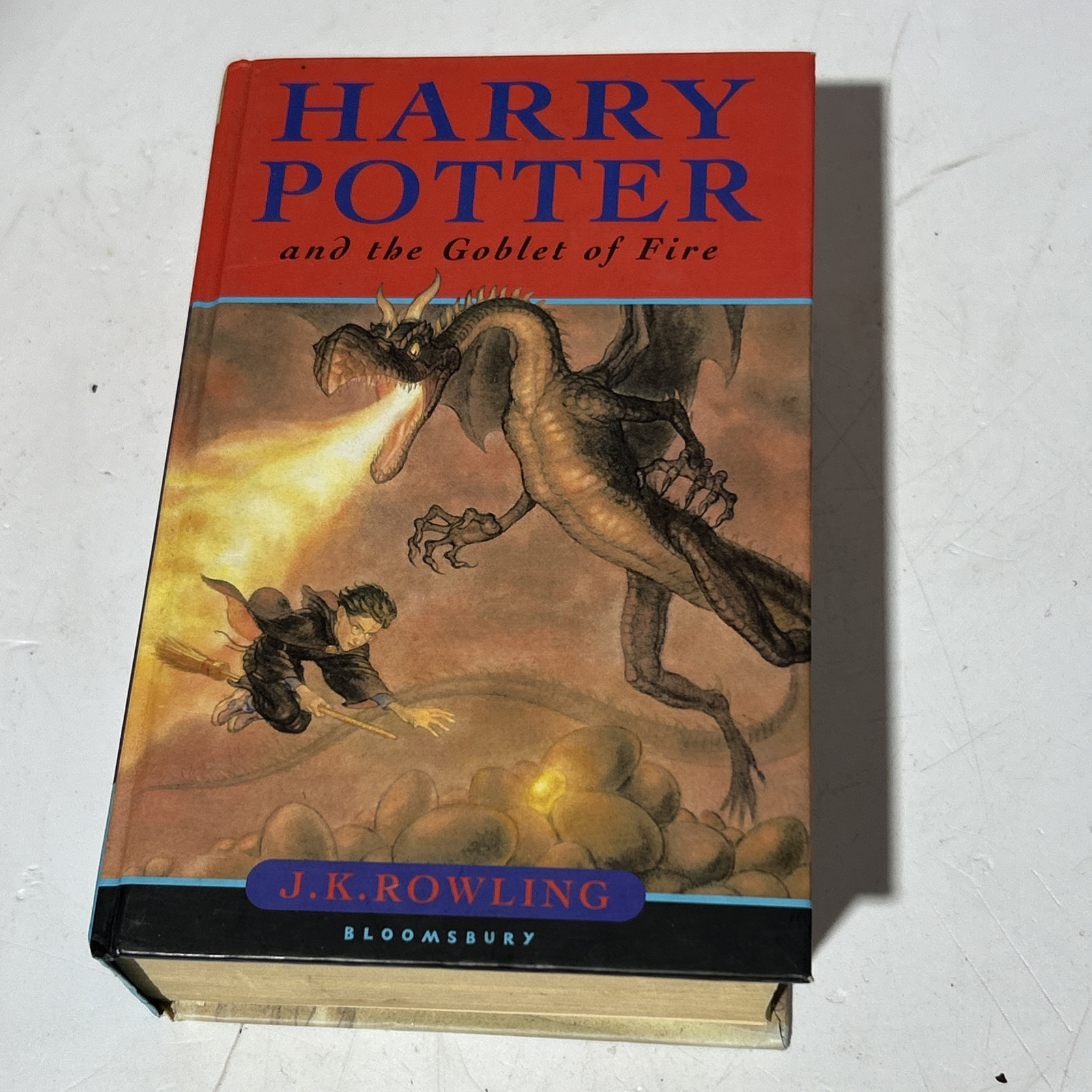 Harry Potter and the Goblet of Fire by J.K. Rowling (Hardback, 2000)