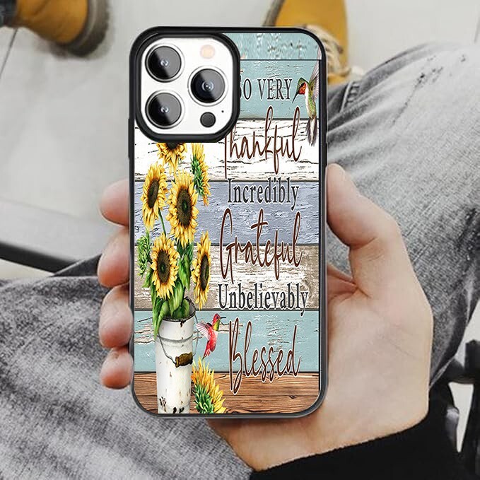 Inspirational TPU Phone Case with Scratch-Resistant Protection