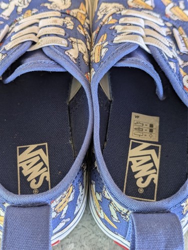 Vans Off The Wall Elastic Yeti Surf Skate Sneakers Youth Size 3 Slip-on shoes - Picture 6 of 8