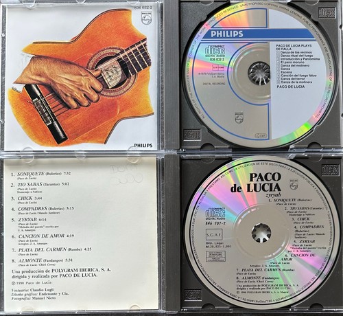 Paco De Lucia - 10 CD - sehr guter Zustand - Imagen 6 de 6