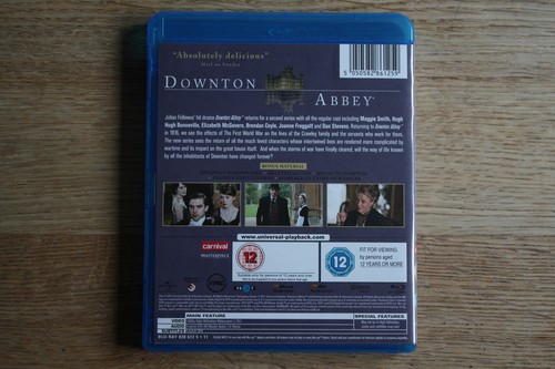 Downton Abbey - Series 2 (Blu-ray, 2011, 3-Disc Set) - FREE UK 1ST CLASS P&P - Picture 2 of 2