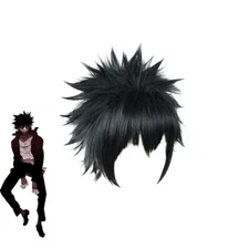 MHA Villain Dabi Black Cosplay Party wig