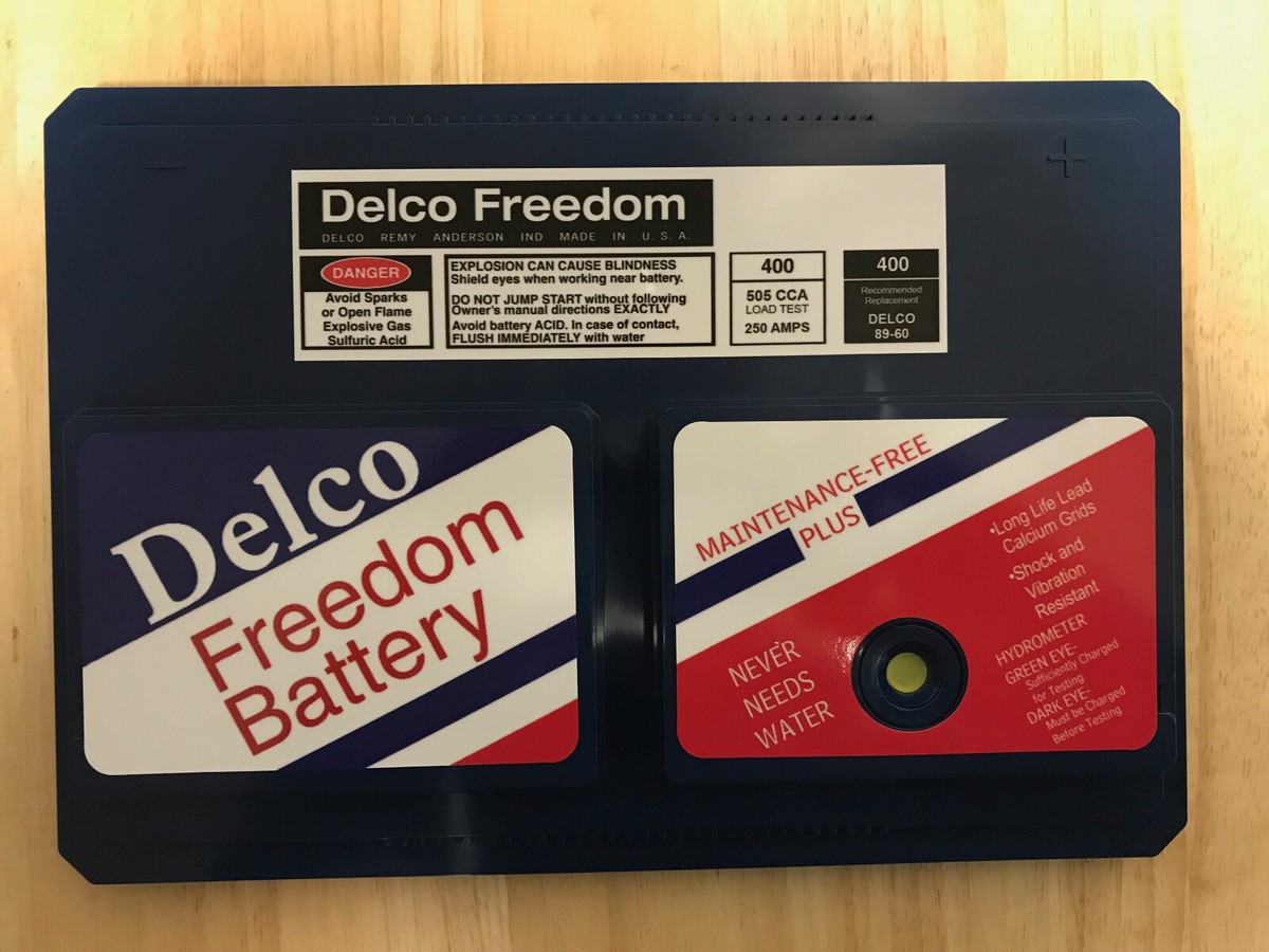 激レア‼️ACDelco Freedom Battery時計‼️ Freedom Battery Topper - Firebird, C/K, Nova, Camaro, Buick