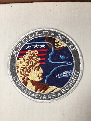 Kennedy Space Center souvenir space emblem Apollo 17 Emblem Patch
