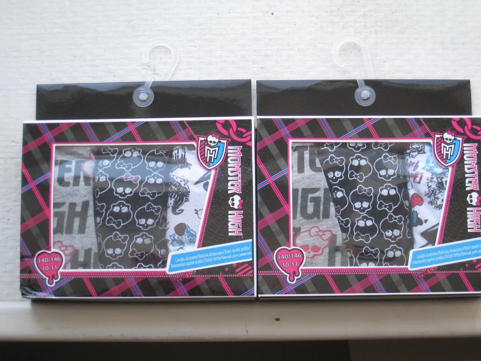 Lot de 6 culottes MONSTER HIGH pour filles / enfant 10/11 ans - Photo 1/3