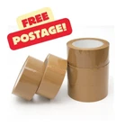 Brown Packing Parcel Tape 48mm x 100M Roll - 2 to 72 Rolls - low UK Post