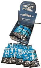 Frog Fuel DAILY RECOVERY PROTEIN Shot  NO CAFFEINE ( 6 pouches ) Blue